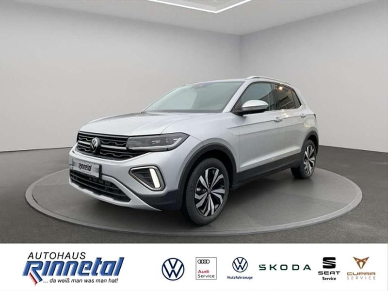 Reflexsilber metallic Gebraucht 2024 VW T-Cross Style SUV | 28.970 € (Teuer) - Bild 1/4