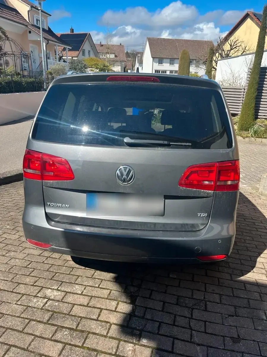 Gebraucht VW Touran 105 PS (77 kW) 2013 Grau Van / Kleinbus