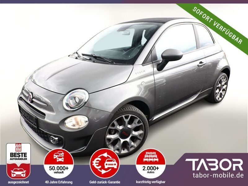 Grau Gebraucht 2022 Fiat 500C Sport Cabrio | 14.888 € (Fairer Preis) - Bild 1/4
