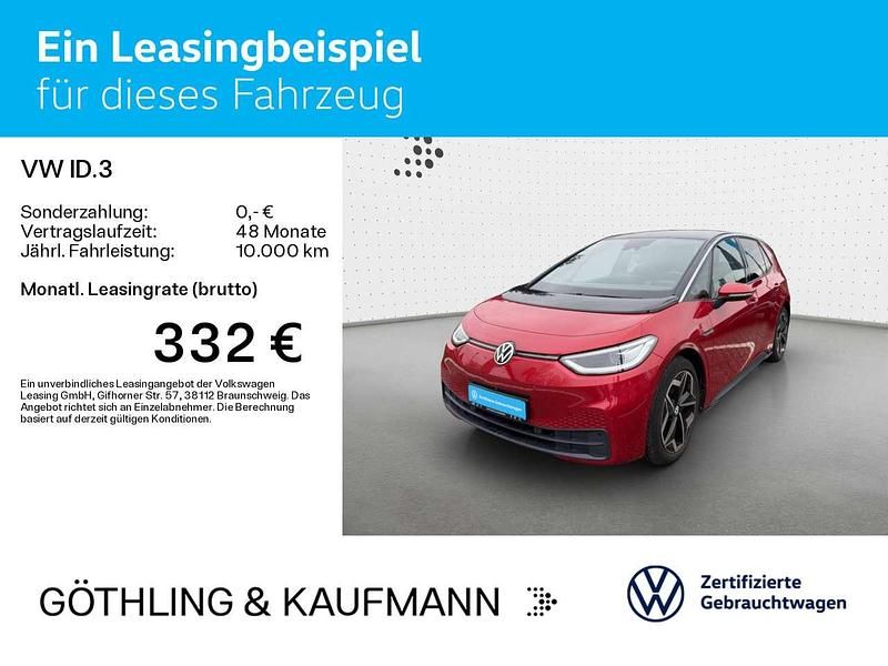 Gebraucht VW ID.3 Pro 150 kW (204 PS) 2023 Kings red metallic Kleinwagen