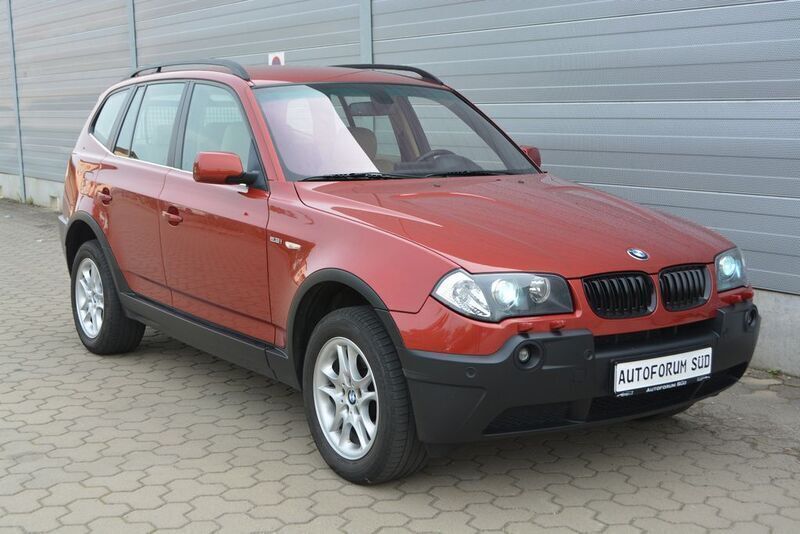 Rot Gebraucht 2006 BMW X3 Sport Line SUV | 5.999 € (Fairer Preis) - Bild 1/4