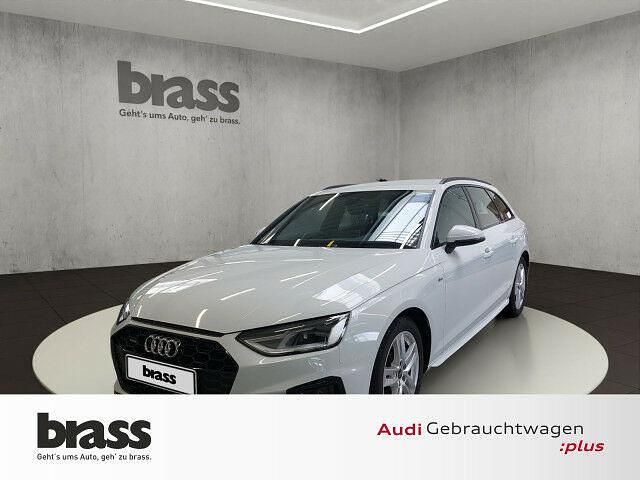 Gebraucht Audi A4 S-Line 204 PS (150 kW) 2023 Gletscherweiß metallic Kombi