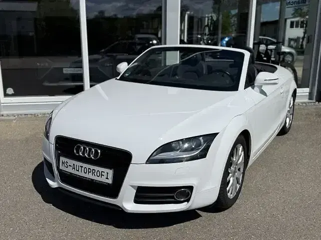 Gebraucht Audi TT Roadster Design 160 PS (117 kW) 2010 Weiß Cabrio