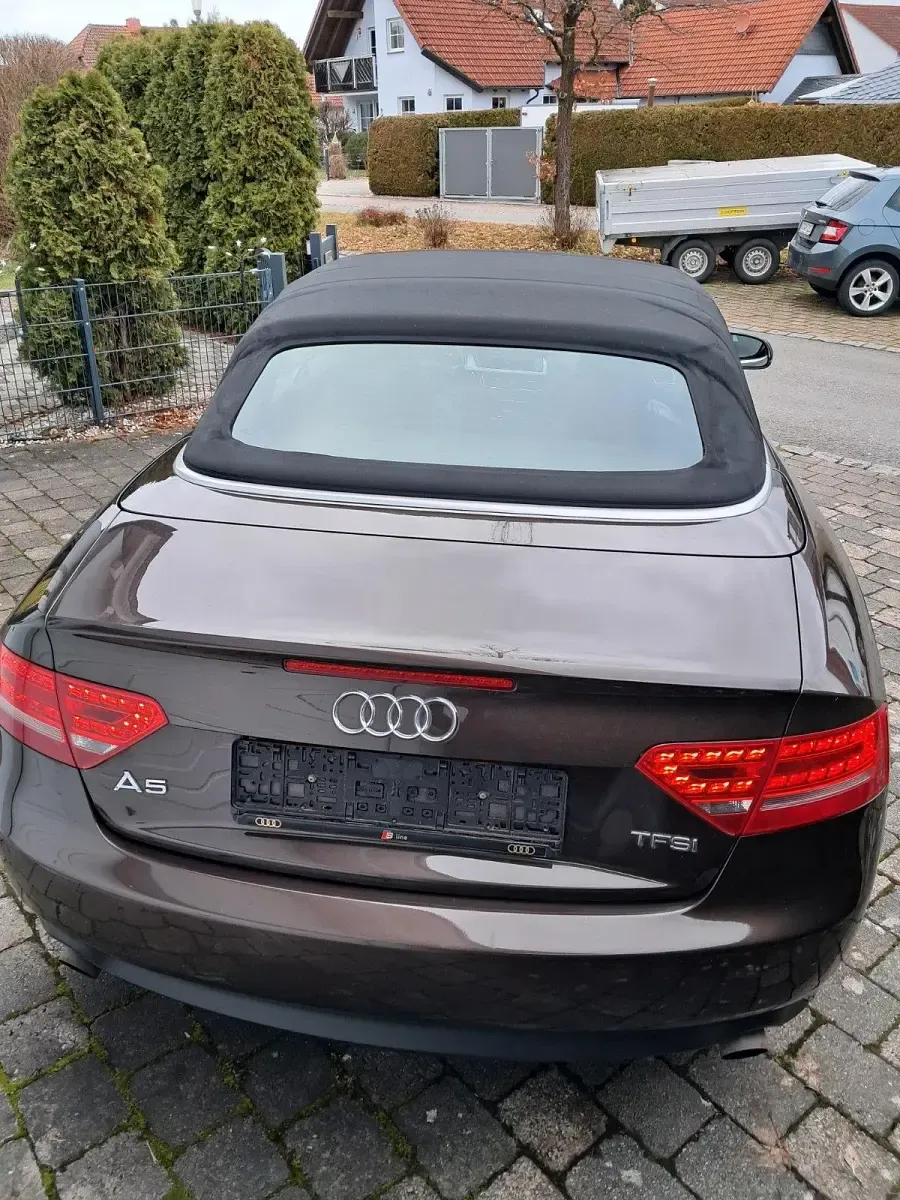 Gebraucht Audi A5 Cabriolet S-Line 211 PS (155 kW) 2011 Braun Cabrio