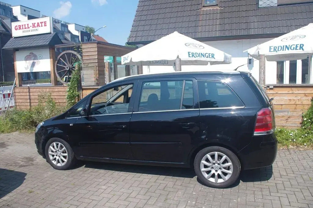 Gebraucht Opel Zafira Edition 120 PS (88 kW) 2006 Schwarz Van / Kleinbus