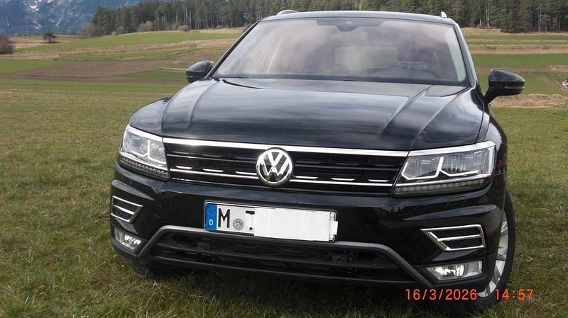 Gebraucht VW Tiguan Highline 179 PS (131 kW) 2016 Schwarz SUV
