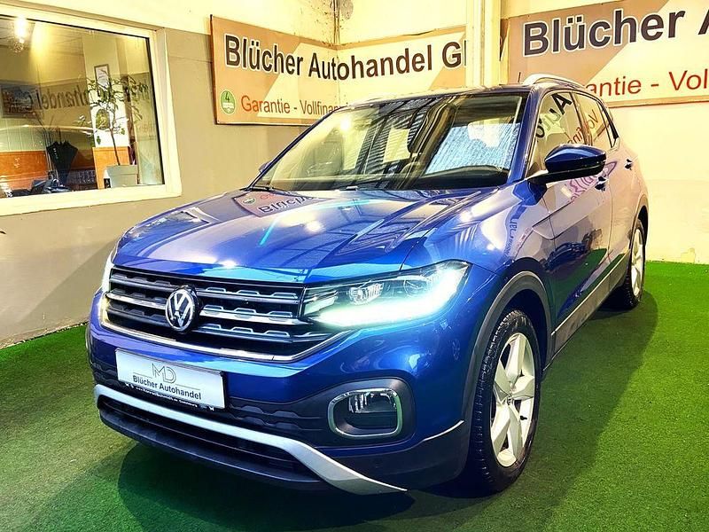 Jetset blue (metallic) Gebraucht 2019 VW T-Cross Style SUV | 19.950 € (Etwas zu teuer) - Bild 1/4