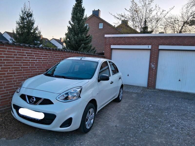 Weiß Gebraucht 2015 Nissan Micra Kleinwagen | 5.200 € (Fairer Preis) - Bild 1/4