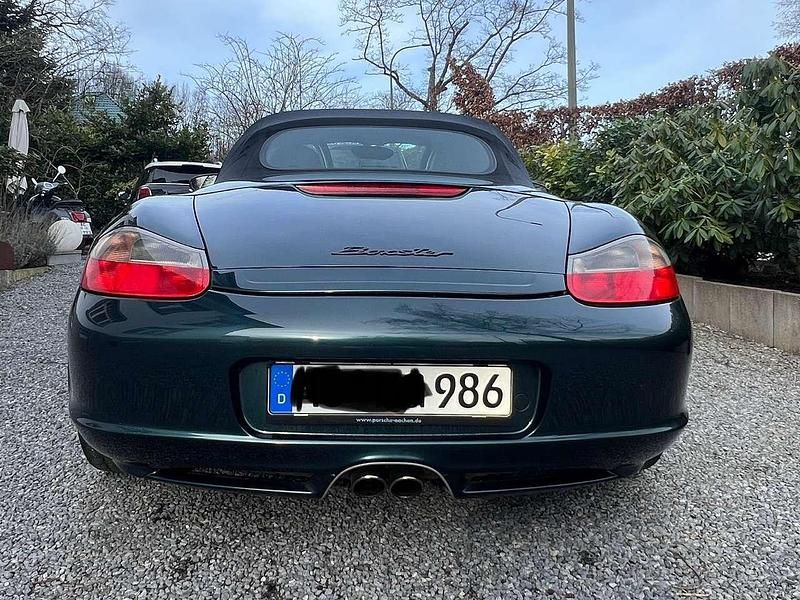 Gebraucht Porsche 986 Boxster 228 PS (167 kW) 2003 Grün Cabrio
