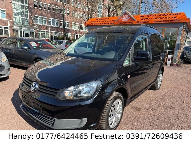 Schwarz Gebraucht 2012 VW Caddy Van / Kleinbus | 7.990 € (Fairer Preis) - Bild 1/2