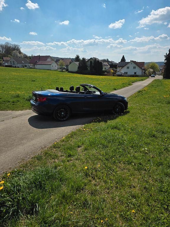 Second-hand BMW 220 Advantage 184 CP (135 kW) 2016 Albastru Cabrio