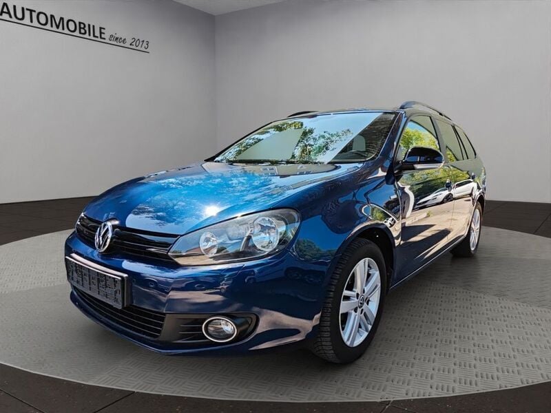 Blau Gebraucht 2013 VW Golf VI Match Kombi | 8.990 € (Etwas zu teuer) - Bild 1/4