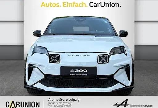 Neu Alpine A290 160 kW (218 PS) 2026 Weiß Kleinwagen
