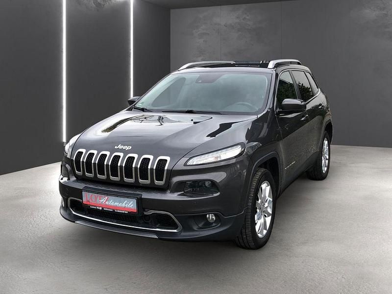 Schwarz Gebraucht 2016 Jeep Cherokee Limited SUV | 11.990 € (Fairer Preis) - Bild 1/4