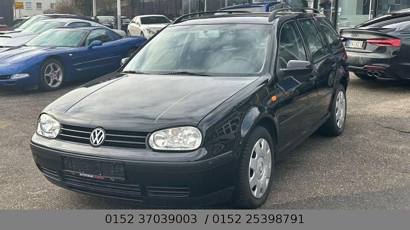 Schwarz Gebraucht 2000 VW Golf IV Comfortline Kombi | 1.499 € (Guter Preis) - Bild 1/4