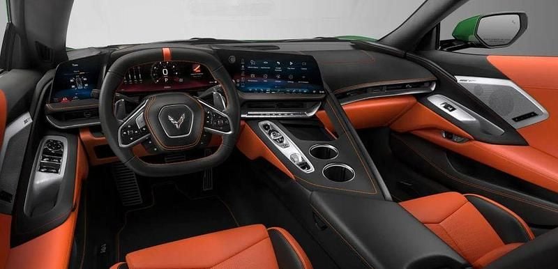 Nowe Corvette C8 495 KM (364 kW) 2025 Zielony Kabriolet