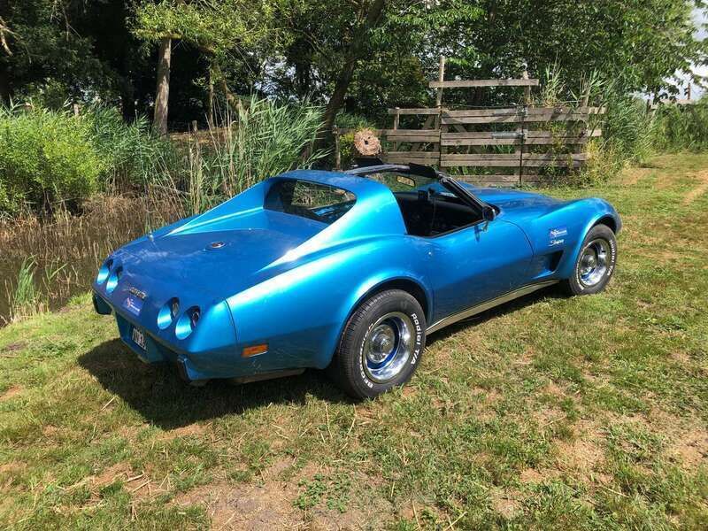 Blau Gebraucht 1976 Chevrolet Corvette Stingray | 19.999 € - Bild 1/4
