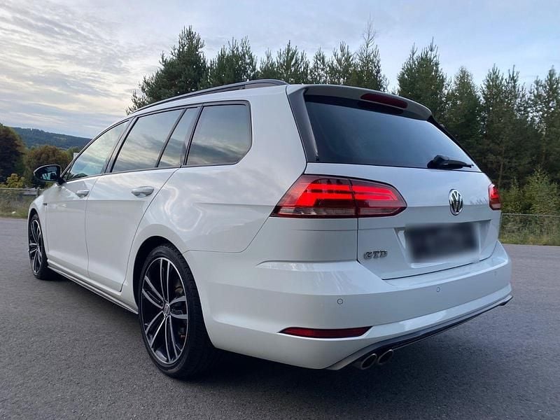Gebraucht VW Golf VII GTD 184 PS (135 kW) 2017 Weiß Kombi