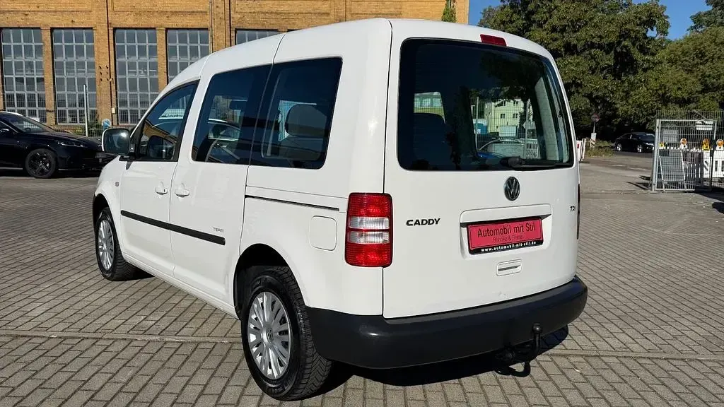 Gebraucht VW Caddy Team 102 PS (75 kW) 2015 Weiß Van / Kleinbus