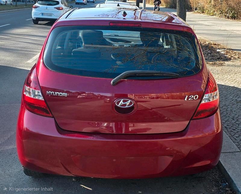 Gebraucht Hyundai i20 78 PS (57 kW) 2011 Rot Kleinwagen