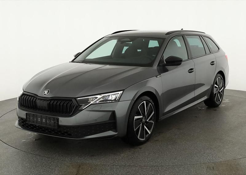 Graphite grau metallic Neu 2025 Skoda Octavia SportLine Kombi | 40.495 € (Fairer Preis) - Bild 1/4