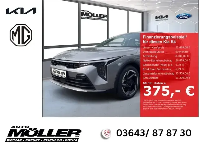 Gebraucht Kia K4 Spirit 150 PS (110 kW) 2026 Limousine