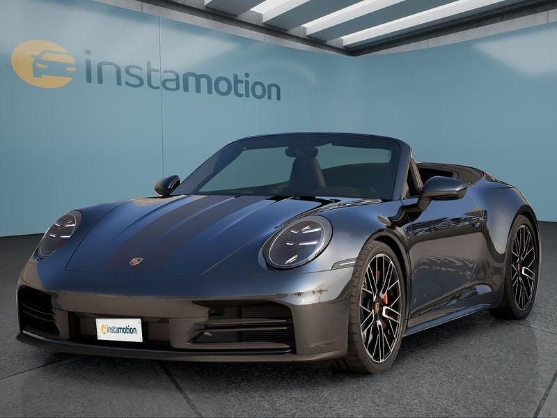 Schwarz Neu 2025 Porsche 911 Carrera 4S Cabriolet Cabrio | 215.749 € - Bild 1/4