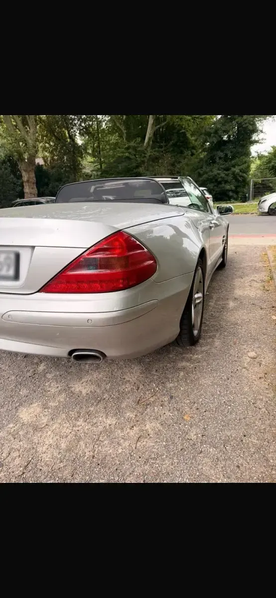Gebraucht Mercedes SL350 245 PS (180 kW) 2003 Schwarz Cabrio
