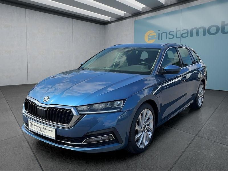 Blau Gebraucht 2021 Skoda Octavia Kombi | 18.349 € (Guter Preis) - Bild 1/4