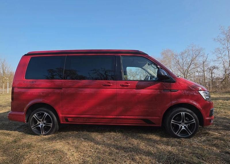 Gebraucht VW California Coast 150 PS (110 kW) 2019 Rot Van