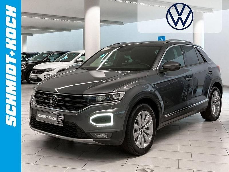 Grau Gebraucht 2021 VW T-Roc Sport SUV | 26.590 € (Fairer Preis) - Bild 1/4