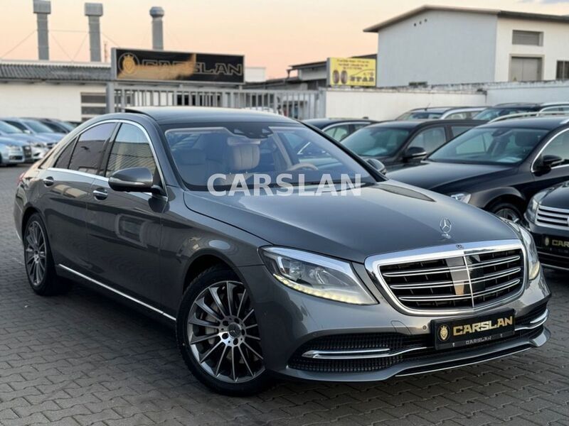 Grau Gebraucht 2018 Mercedes S500 Limousine | 34.998 € - Bild 1/4