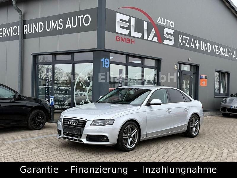 Silber Gebraucht 2008 Audi A4 Attraction Limousine | 8.950 € (Teuer) - Bild 1/4