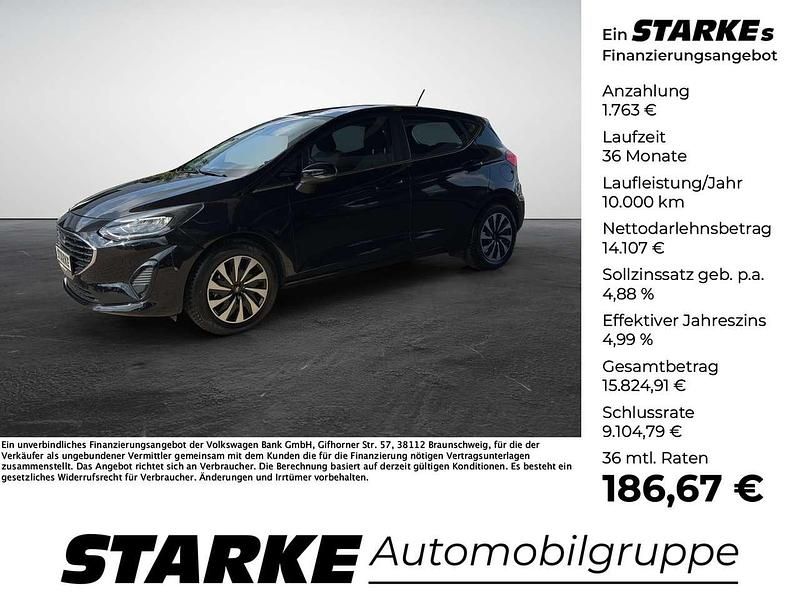 Gebraucht Ford Fiesta Titanium 125 PS (91 kW) 2023 Schwarz Kleinwagen