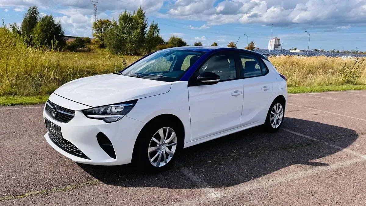Gebraucht Opel Corsa 75 PS (55 kW) 2020 Weiß Kleinwagen