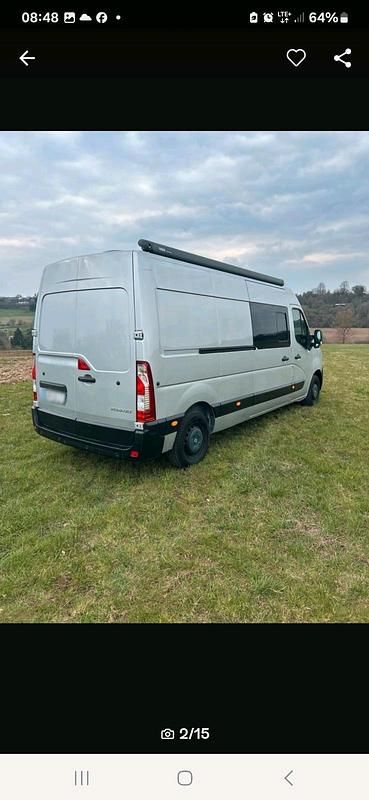 Gebraucht Renault Master 160 PS (117 kW) 2020 Silber Van / Kleinbus