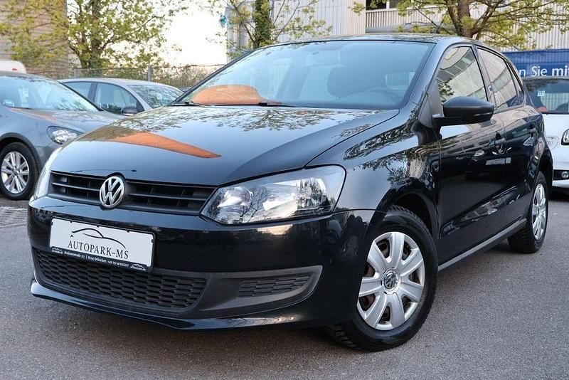 Gebraucht VW Polo Trendline 69 PS (50 kW) 2009 Schwarz Kleinwagen