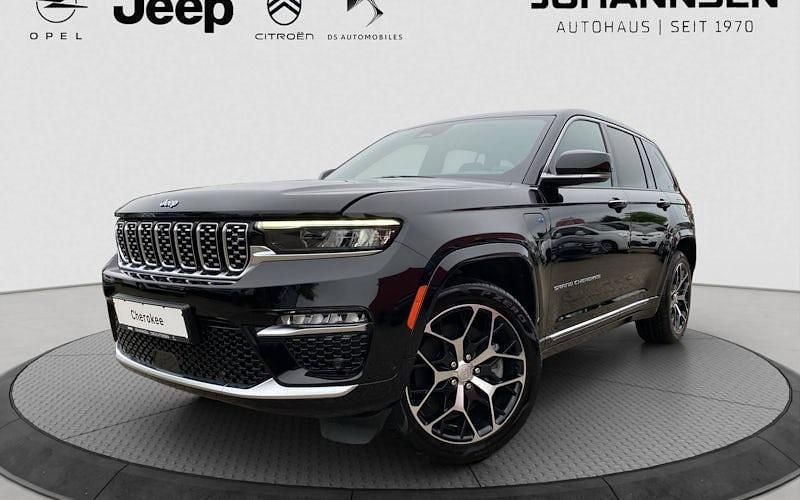 Schwarz Gebraucht 2023 Jeep Grand Cherokee Summit SUV | 64.770 € (Superpreis) - Bild 1/4