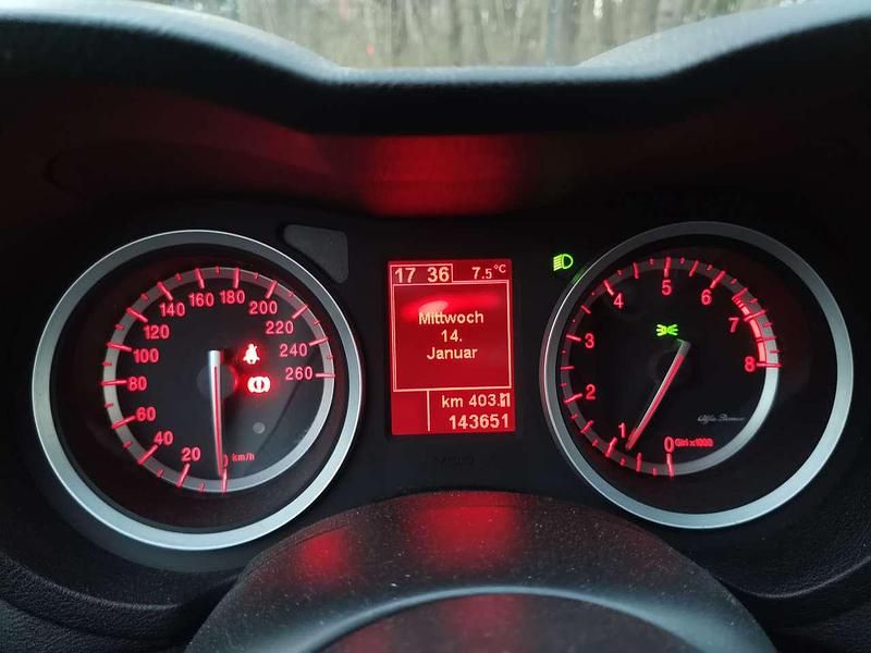 Gebraucht Alfa Romeo 159 Distinctive 160 PS (117 kW) 2016 Schwarz Limousine