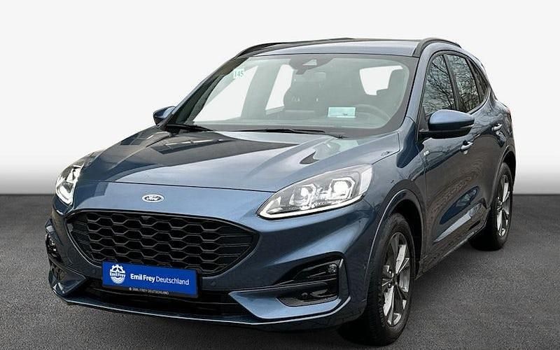 Chrome blue metallic Gebraucht 2024 Ford Kuga ST-Line SUV | 26.503 € (Fairer Preis) - Bild 1/4