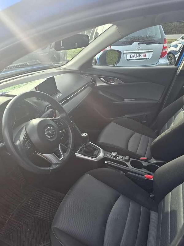 Gebraucht Mazda CX-3 Exclusive-Line 105 PS (77 kW) 2016 Cyanitblau metallic SUV