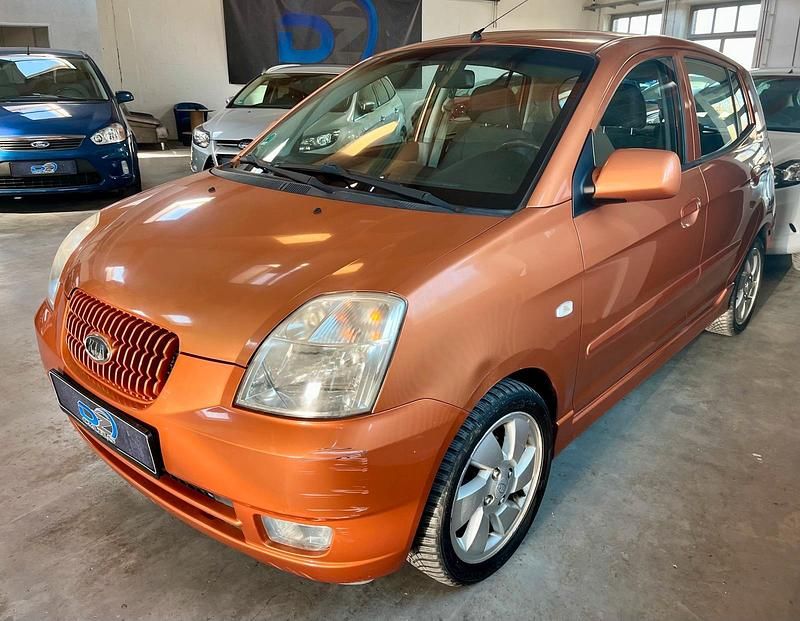 Gebraucht Kia Picanto 60 PS (44 kW) 2007 Orange Kleinwagen