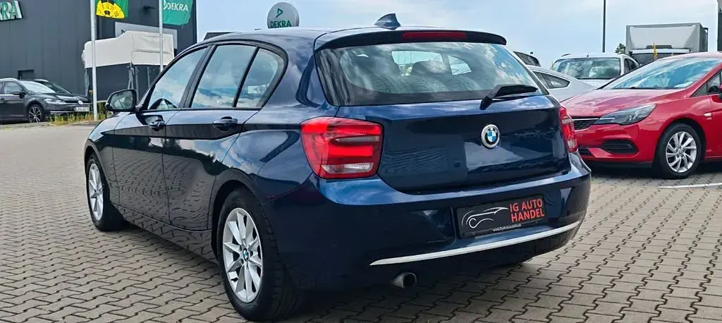 Gebraucht BMW 116 Sport Line 136 PS (100 kW) 2011 Blau Kleinwagen