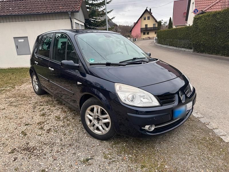 Gebraucht Renault Scénic II 135 PS (99 kW) 2008 Blau Van / Kleinbus