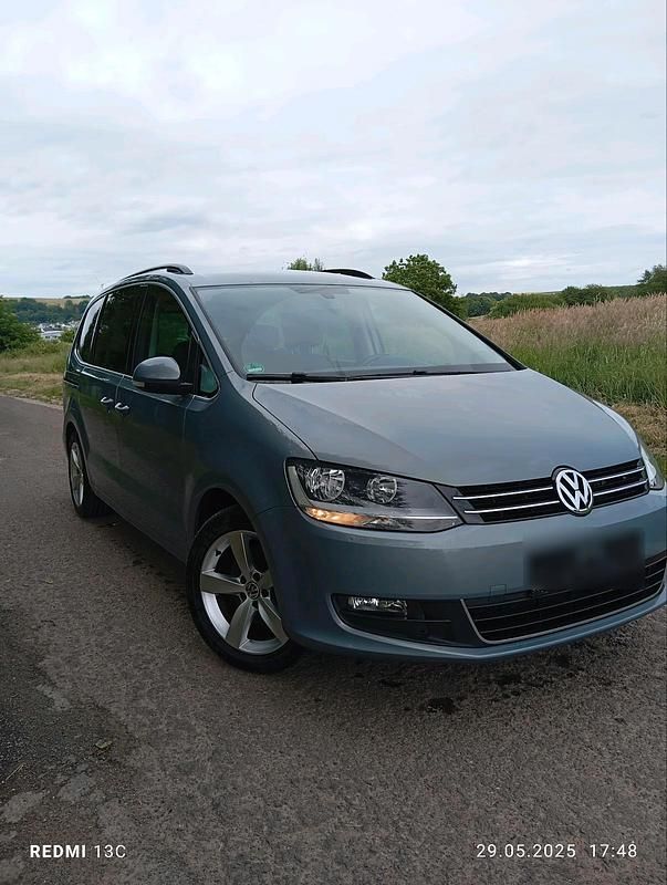 Blau Gebraucht 2011 VW Sharan Van / Kleinbus | 9.500 € (Fairer Preis) - Bild 1/4