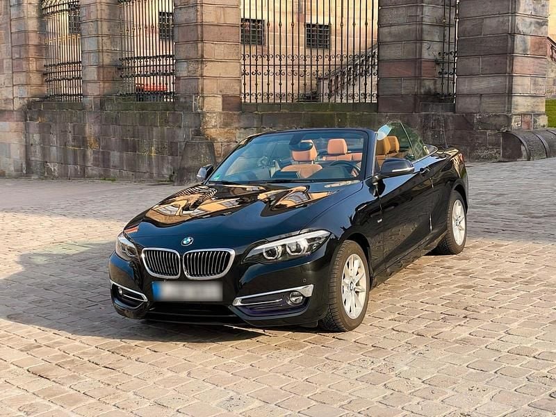 Gebraucht BMW 220 Luxury Line 184 PS (135 kW) 2017 Schwarz Cabrio