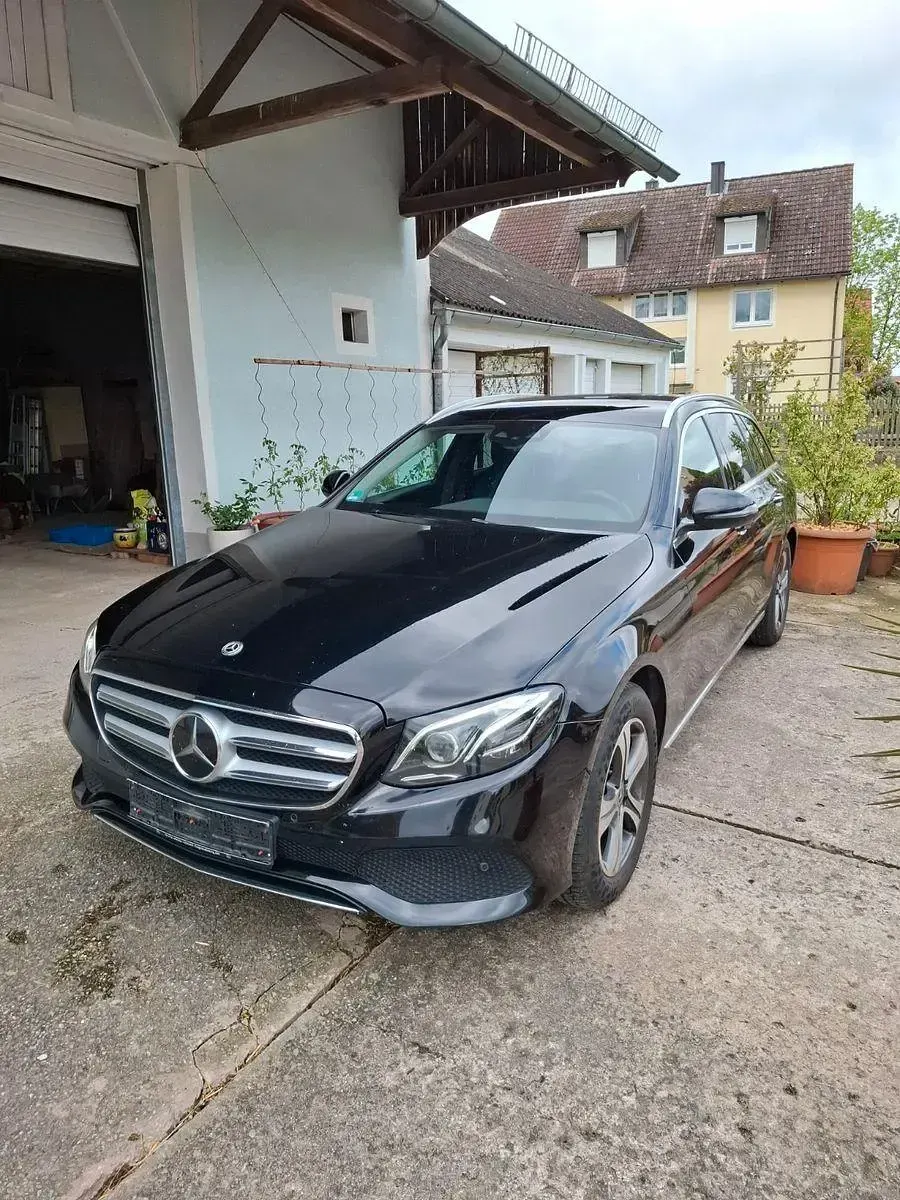 Brugt Mercedes E220 194 HK (142 kW) 2018 Sort Stationcar