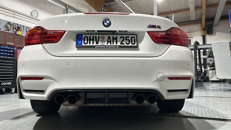 Gebraucht BMW M4 Cabriolet Competition Edition 450 PS (330 kW) 2016 Weiß Cabrio