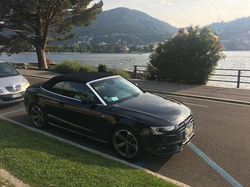 Gebraucht Audi A5 Cabriolet 170 PS (125 kW) 2014 Schwarz Cabrio