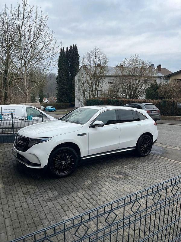 Gebraucht Mercedes EQC400 AMG line 300 kW (408 PS) 2020 Weiß SUV
